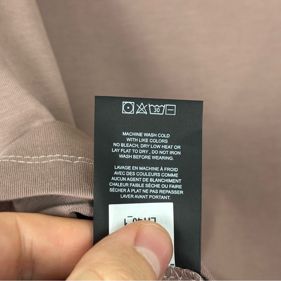 CUTS Clothing Curve-Hem Brown Short Sleeve Shirt Pyca Pro Size Medium - Picture 6 of 6